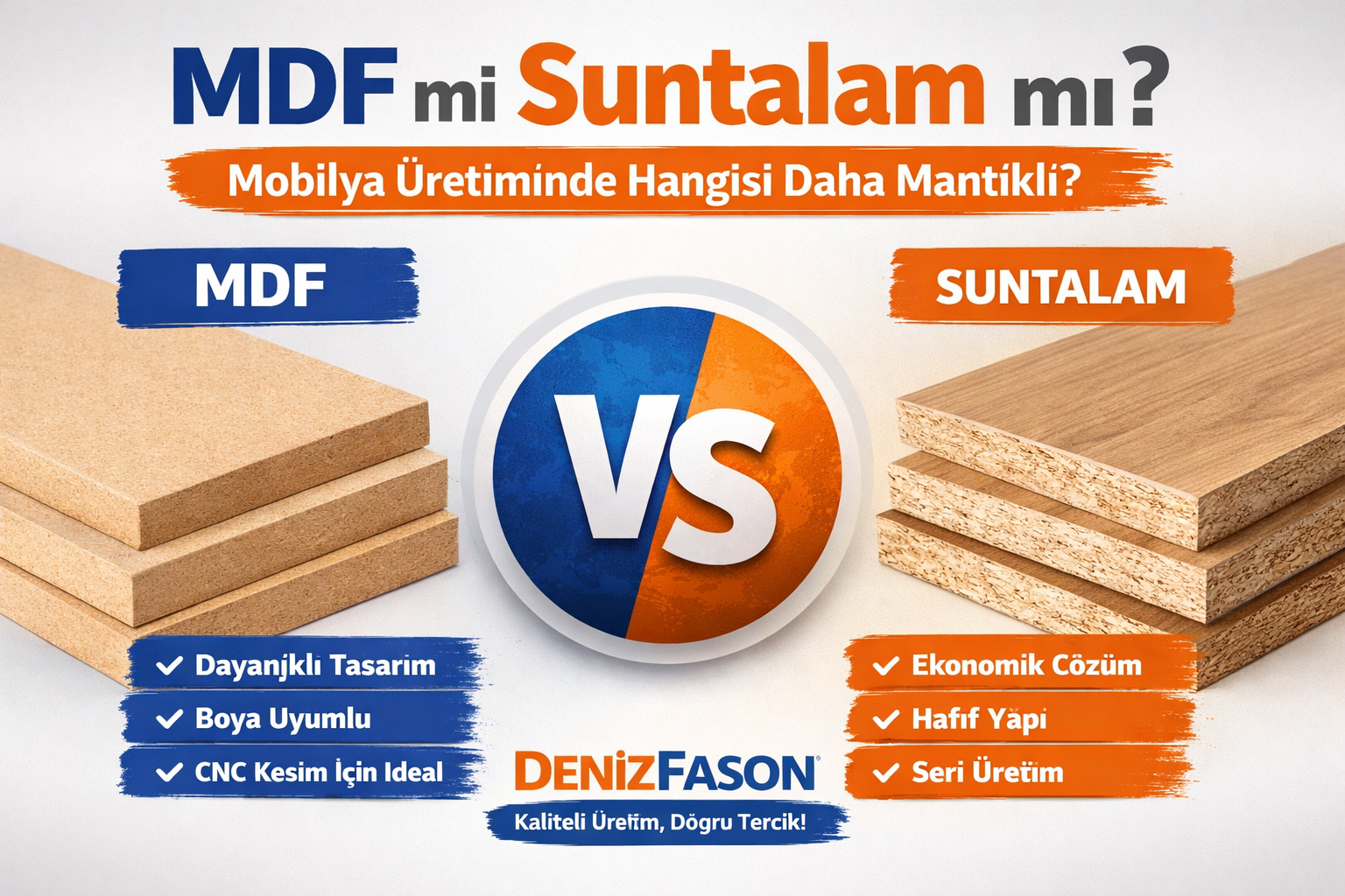 MDF mi Suntalam mı?