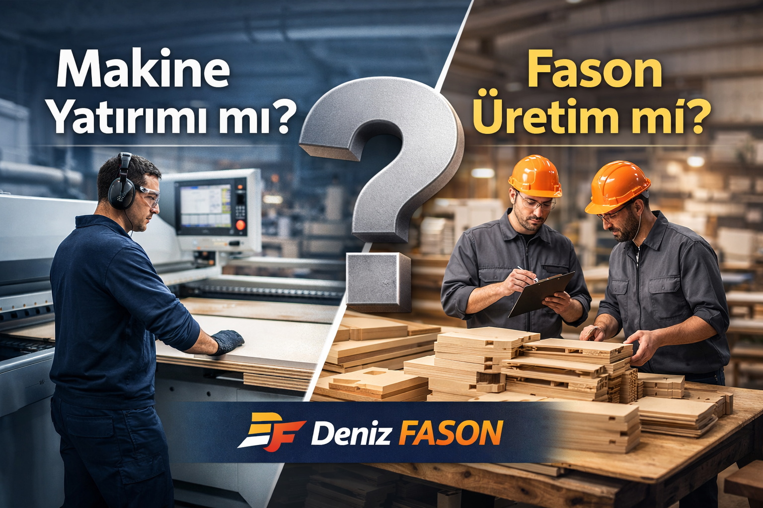 Makine mi, fason mu_