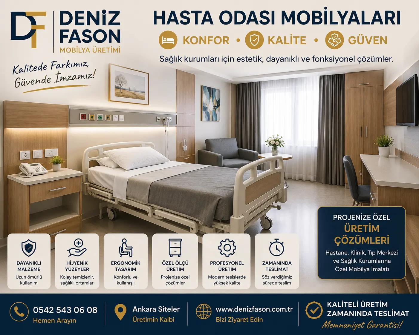 Hastane Mobilyası Üretimi